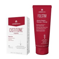 Cistitone Forte Hair Strengthening Capsules 60units + Folstim pHysio Fortifying Shampoo 200ml Promo Pack
